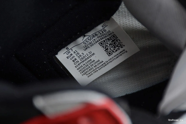 Retro Grey Light Smoke Air 555088-126 High Jordan 1 0810